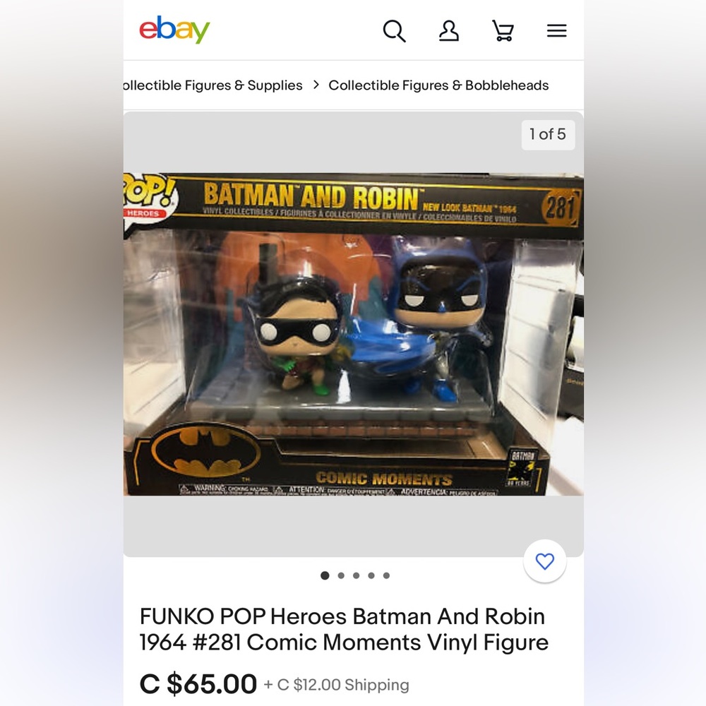 Pop Batman and Robin